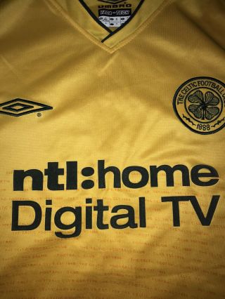 Celtic Away Shirt 2002/03 Medium Rare And Vintage 2