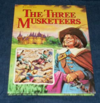 Vintage The Three Musketeers A Golden Book 1976 Jane Carruth Hb 0 307 14754 1