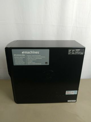 emachines ET1331G - 03W Desktop Computer Windows 7 2