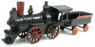 Buffalo Pratt & Letchworth Antique Cast Iron Train Loco Tender Steel