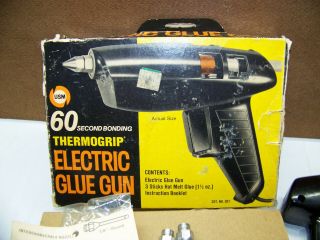 Vintage Usm Thermogrip Electric Glue Gun Model 260 W/box,  Tips