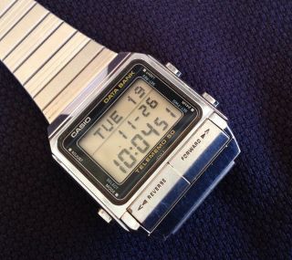Vintage Casio Telememo 50 Data Bank Quartz Watch In Good Order