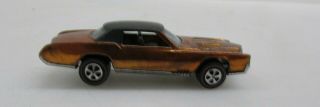 Vintage 1968 Hot Wheels Redline Custom Eldorado Metallic Brown W/ Gray Interior