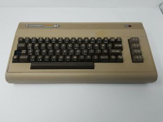 Vtg Commodore 64 Vintage Keyboard Computer System Console.