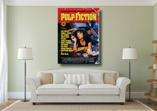 Pulp Fiction Classic Vintage Movie Giant Wall Art Poster Print - Various Sizes