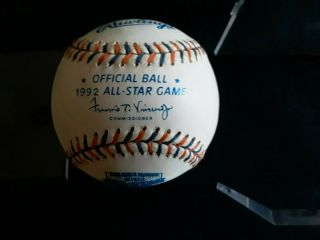 Baseball From 1992 All Star Game In San Diego.