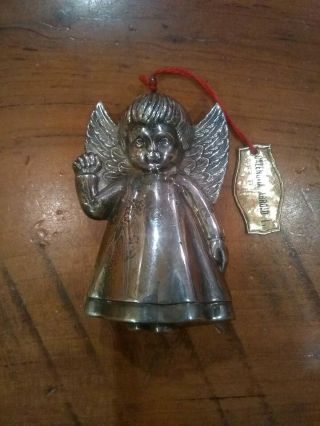 Vintage Cazenovia Abroad Trush Sterling Silver Angel Christmas Ornament - 17grams