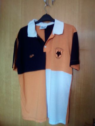 Vintage 1980s?/1990s? Wolverhampton Wanderers Bukta Shirt Size 