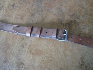 Vintage Leather Strap For Outer Marine Chronometer Deck Watch Clock Box