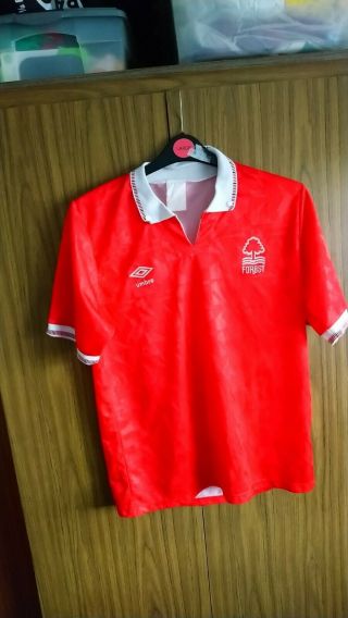 Nottingham Forest Vintage Home Shirt 1988 - 90
