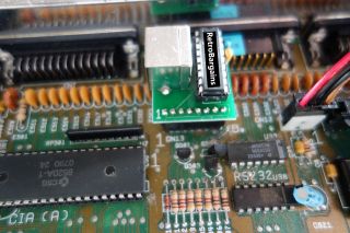 Commodore Amiga 500 PC Keyboard Adapter - PS/2 No Soldering Easy Install 3