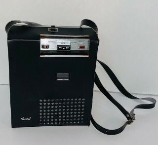 VTG NORELCO Carry Corder 150 Cassette Tape Recorder Microphone & Case EL3302 2