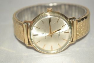 Vintage Hamilton Thin - O - Matic Presentation Watch Wristwatch Auto Self Wind Runs