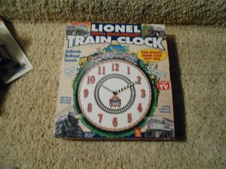 Lionel 100th Anniversary Animated Clock (2000) Train Goes Around