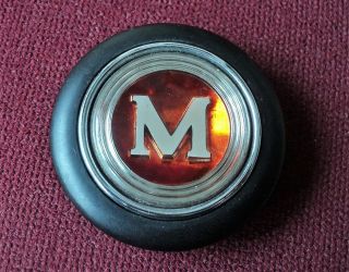 Vintage Lucas Morris Mini Minor Steering Wheel Horn Push Button 1964 - 72