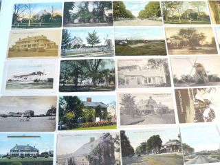32 Antique Vintage Postcards Of East Hampton Long Island L.  I.  Ny York