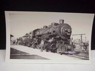 Vintage Southern Pacific Railroad Train 3221 Newhall,  California Photo 1937