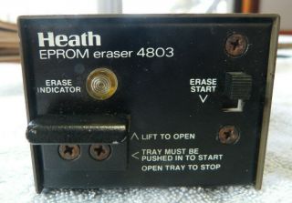 Vintage Heathkit Heath Eprom Eraser 4803 Powers Up