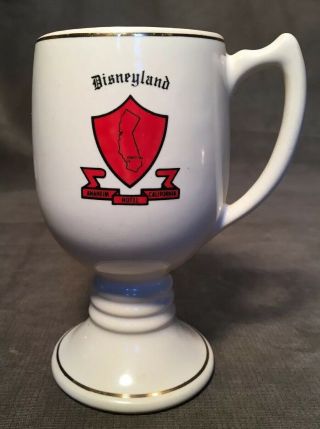 Rare Vintage Disneyland Hotel Anaheim California Mug Cup