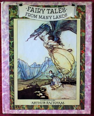 Fairy Tales From Many Lands Ill.  Arthur Rackham.  1974.  Near - Hc/dust Jacket