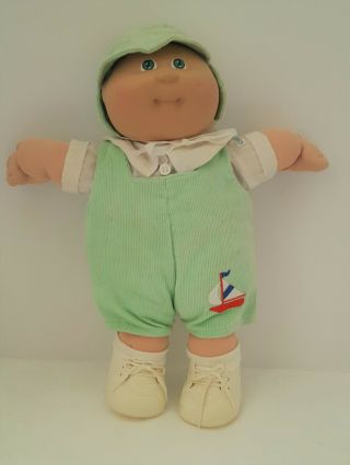 Vintage 1980s Cabbage Patch Kids Preemie Boy With Certificates