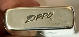 Vintage Zippo Lighter | Sterling Silver | 1960s | 5 Barrel | 16 Hole Chimney | 2