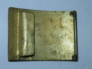 Antique Georgia Light Infantry Brass Belt Buckle 3
