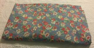 Vintage Ralph Lauren Full Fitted Sheet - Hope Floral Euc Cotton