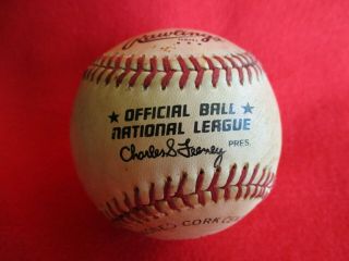 Antique Vintage Rawlings Baseball Ball Official Ball National League Feeney Pres