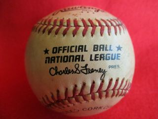 Antique Vintage Rawlings Baseball Ball Official Ball National League Feeney PRES 2