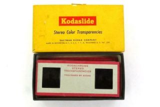 23 Vintage Kodaslide Stereo Transparencies Travel Photos China Or Japan