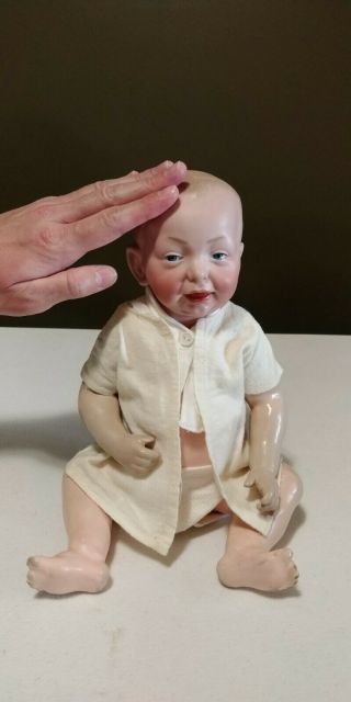Antique German Bisque Kammer & Reinhardt 36 100 Kaiser Baby Doll,  Articulated