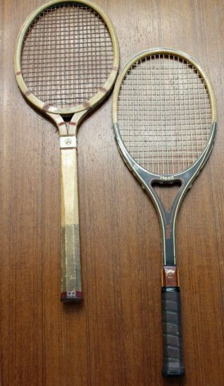 Vintage Ag Spalding Bros.  Inter - Zone And Head Vilas Tennis Racquets