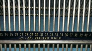 Vintage Le - Bo 60 Slot Record Display Rack