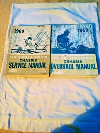 Chevrolet Truck Chassis Service & Overhaul Manuals 1969 Vintage