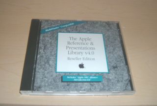 Apple Reference & Presentations Library 4.  0 Reseller Edition For Mac Plus,  Se,  Ii