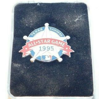 Rare 1995 Texas Rangers Mlb Baseball All Star Game Press Pin