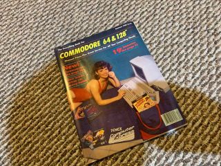 The Everything Book For Commodore 64 & 128 Hot Girl On Cover