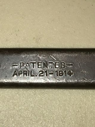 Vintage - Bridgeport Nox Tox Crate Hammer.  Dated 1914.  Over 100 Years Old.