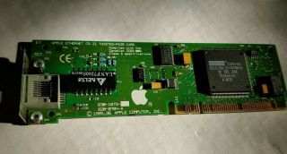Apple Ethernet Cs Ii Twisted - Pair Card 630 - 1837 820 - 0784 - A Comm Slot Ii