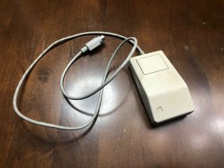 Vintage Apple Desktop Bus Mouse (adb) For Macintosh Computers [g5431]