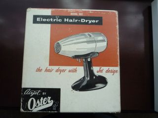 Vintage Airjet By Oster Electric Hair Dryer