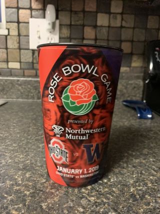 Ohio State Buckeyes Souvenir Stadium Cup 2019 Rose Bowl - Urban Meyers Last Game