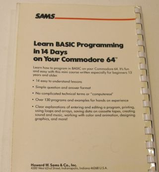 Sams ' Book on Programming Your Commodore 64 2