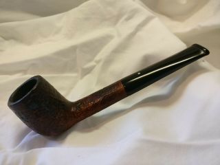 Dunhill Shell Briar Smoking Pipe Billiard White Spot Made In England 1970s