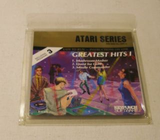 Very Rare Greatest Hits 1 By Keypunch Software For Atari 400/800 -