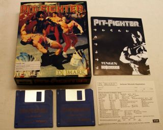 Pit - Fighter By Domark For The Commodore Amiga
