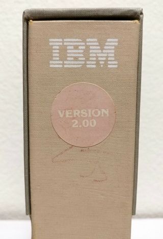IBM Personal Computer Software Library DOS Version 2.  0 Microsoft w/ Disks Vtg 2