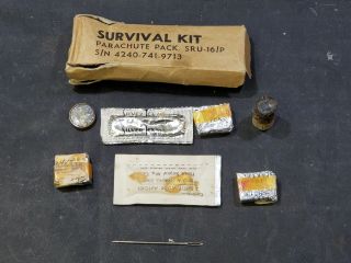 Sru - 16p Parachute Pack Survival Kit