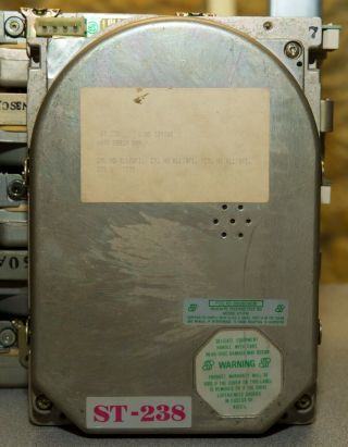 Seagate St - 238 30mb Rll Hard Drive Vintage 5.  25 " Hh